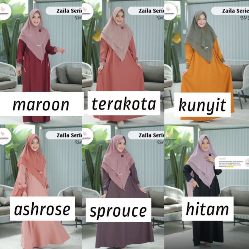 Gamis Zaila by Alzainfashion