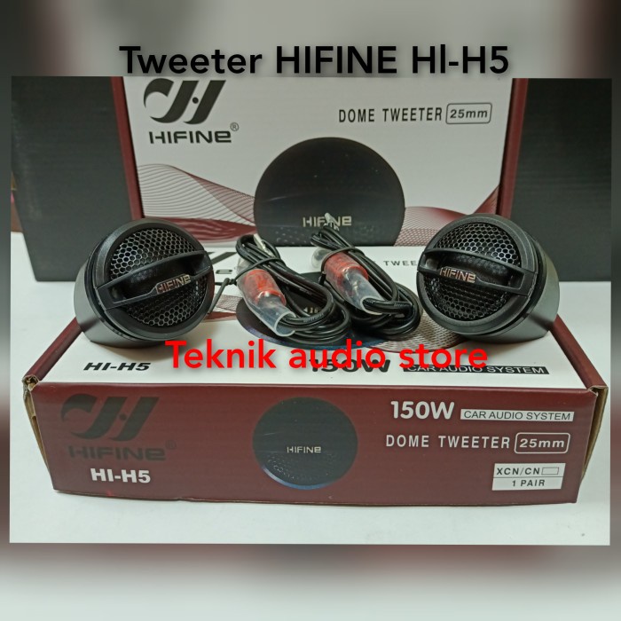 TWEETER HIFINE DOME TWEETER HL+H5