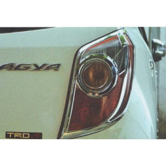 garnish/list chrome lampu stop belakang ayla/agya Aksesoris Mobil
