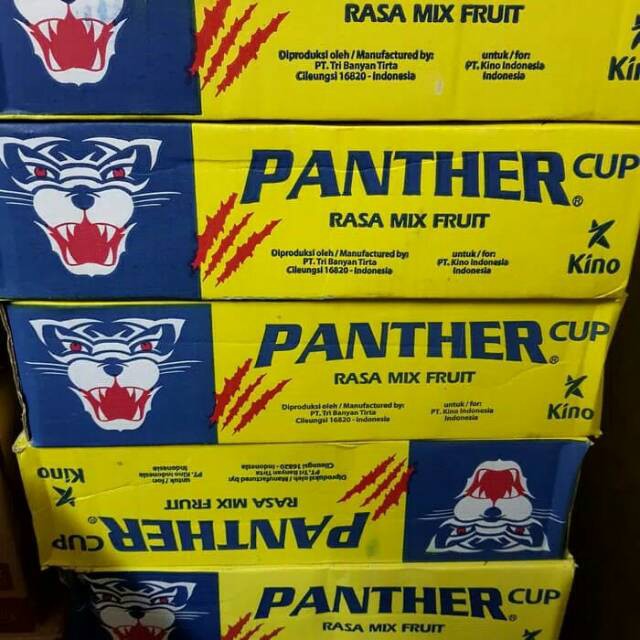 

Panther Cup Energy Drink mix Fruit isi 24 pcs/ KARTON