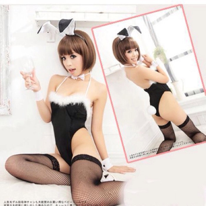 Sexy Lingerie Sleepwear / Bikini Kostum Kelinci