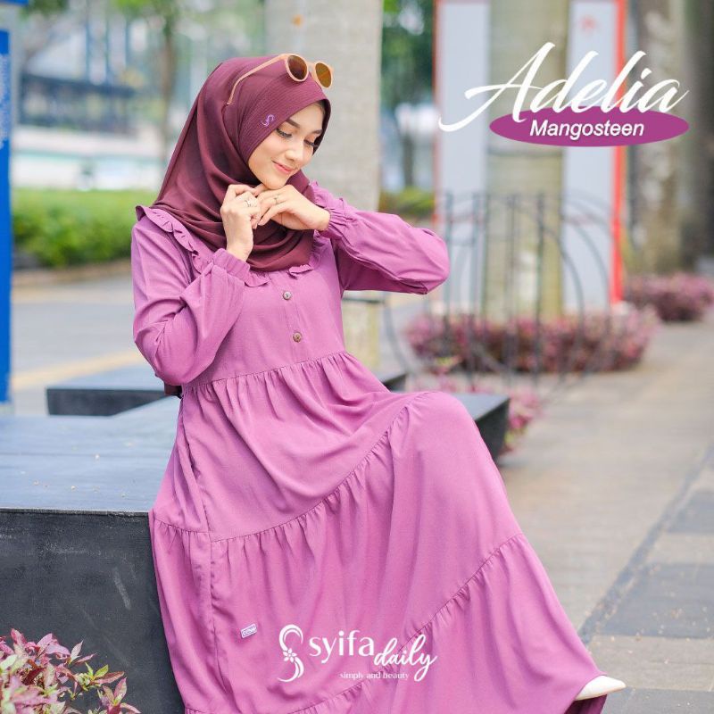 TERBARU DRESS MOM | DRESS ADELIA BY SYIFA DAILY