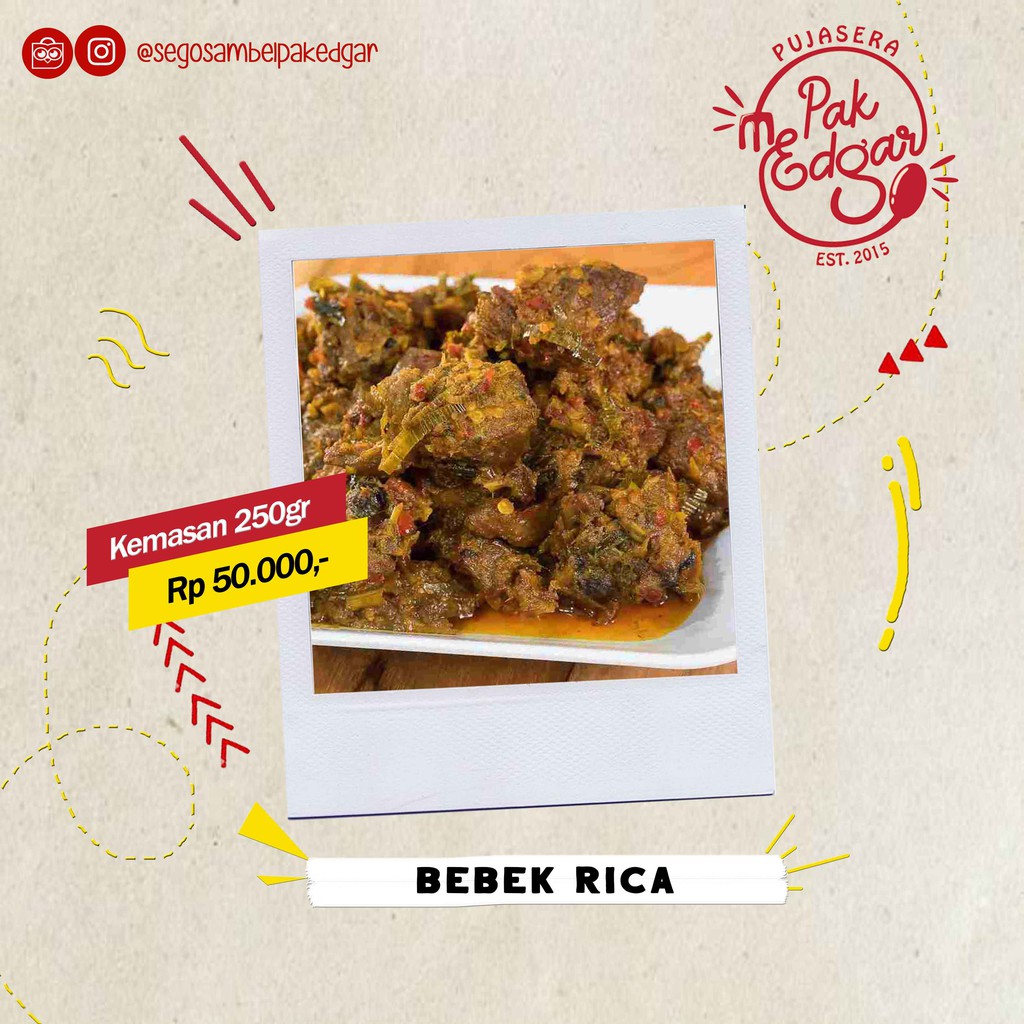 

Bebek Rica 250 Gram