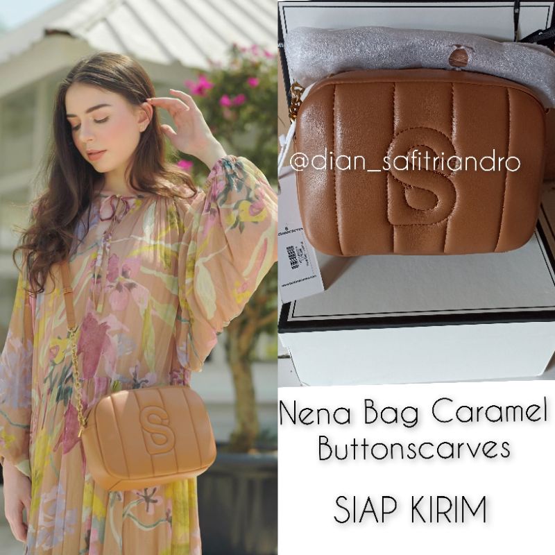 NENA BAG BUTTONSCARVES