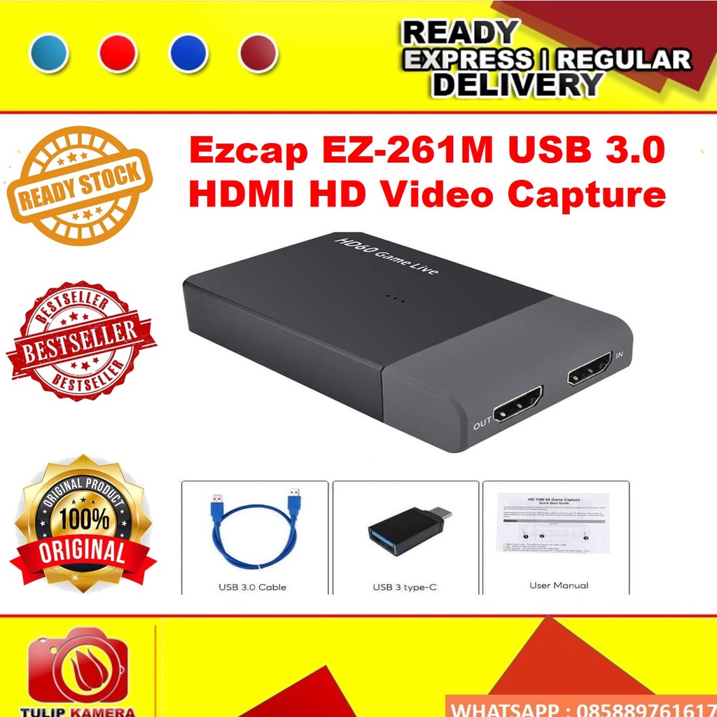 Ezcap EZ-261M USB 3.0 HDMI HD Video Capture