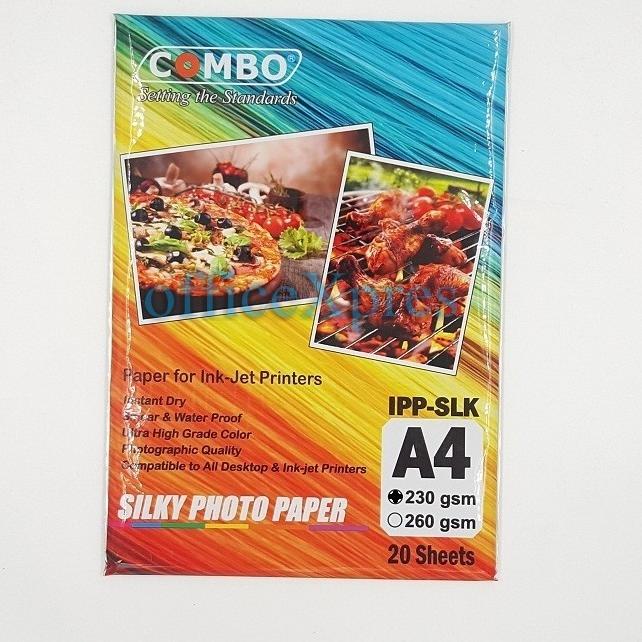 

Model baru - Photo Paper Doff Silky A4 230gr / Kertas Foto Silky Matte A4 Combo !