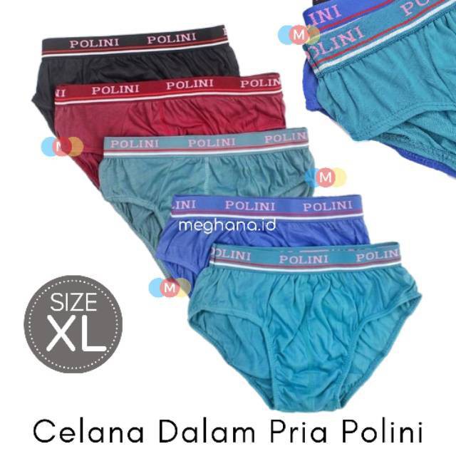 ALEXA-Celana Dalam Pria Murah Lembaran XL - POLINI