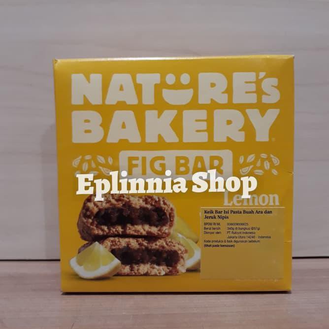 

Bestseller! Nature'S Bakery Fig Bar Lemon 340 Gr - Natures Figbar Jeruk Nipis