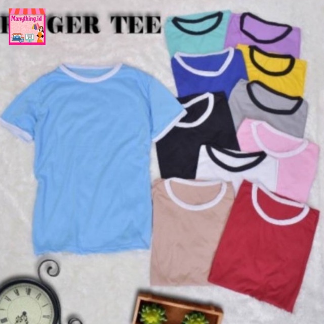 RINGER TEE ORIGINAL SPANDEX SUPER / RINGER TEE SPANDEX POLOS / RINGER TEE T-SHIRT / RINGER TEE POLOS