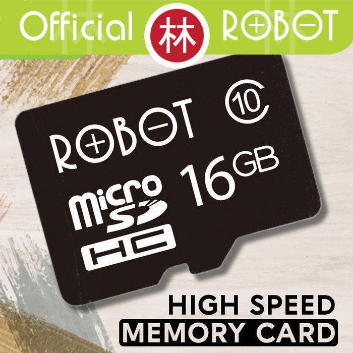 Robot Memory Card 16GB Class 10 TF Card