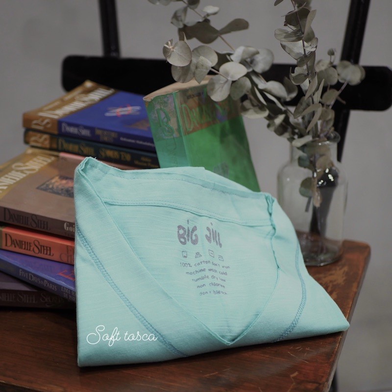 BigJill-Plain Short Sleeve Page 3-Soft tosca