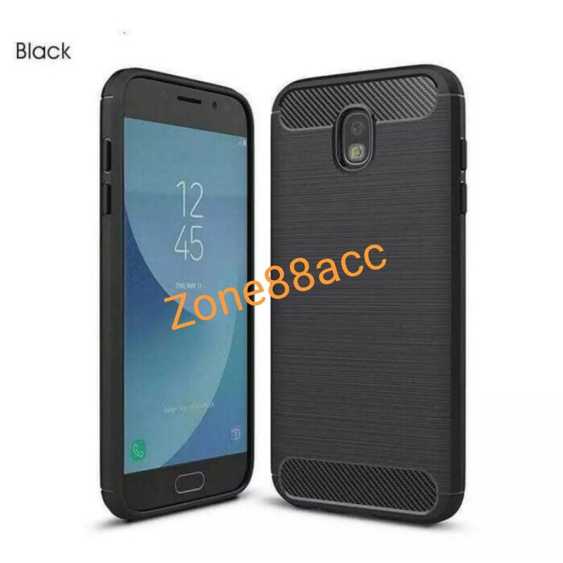 Silicon Case SAMSUNG J5 Pro J530 2017 Softcase iPAKY Carbon Casing Cover TPU