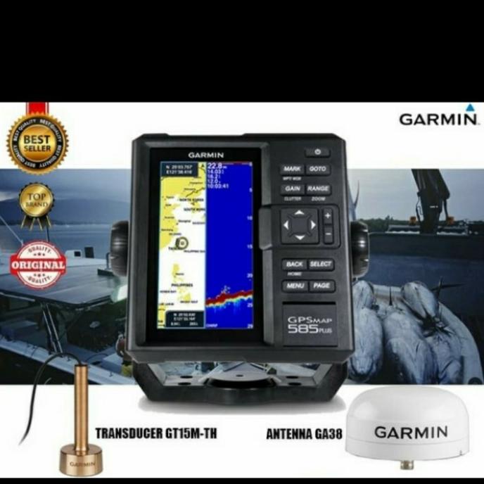 Garmin 585Plus Gt15 Sonar Kuningan Gps 585 Plus Gt 15 Tm