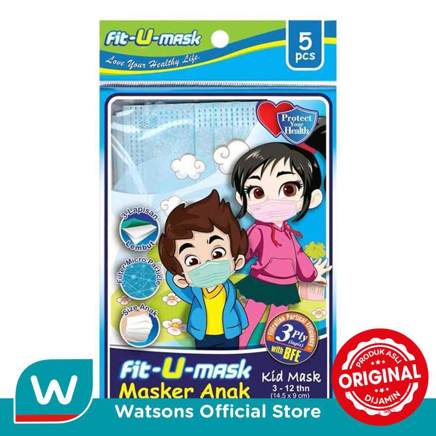 Fit-U Mask Masker Anak 5'