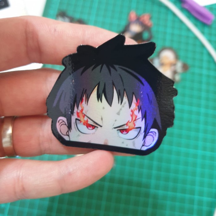 

Sticker Hologram Anime - PSH122 - Tamaki Kotatsu - Fire Force