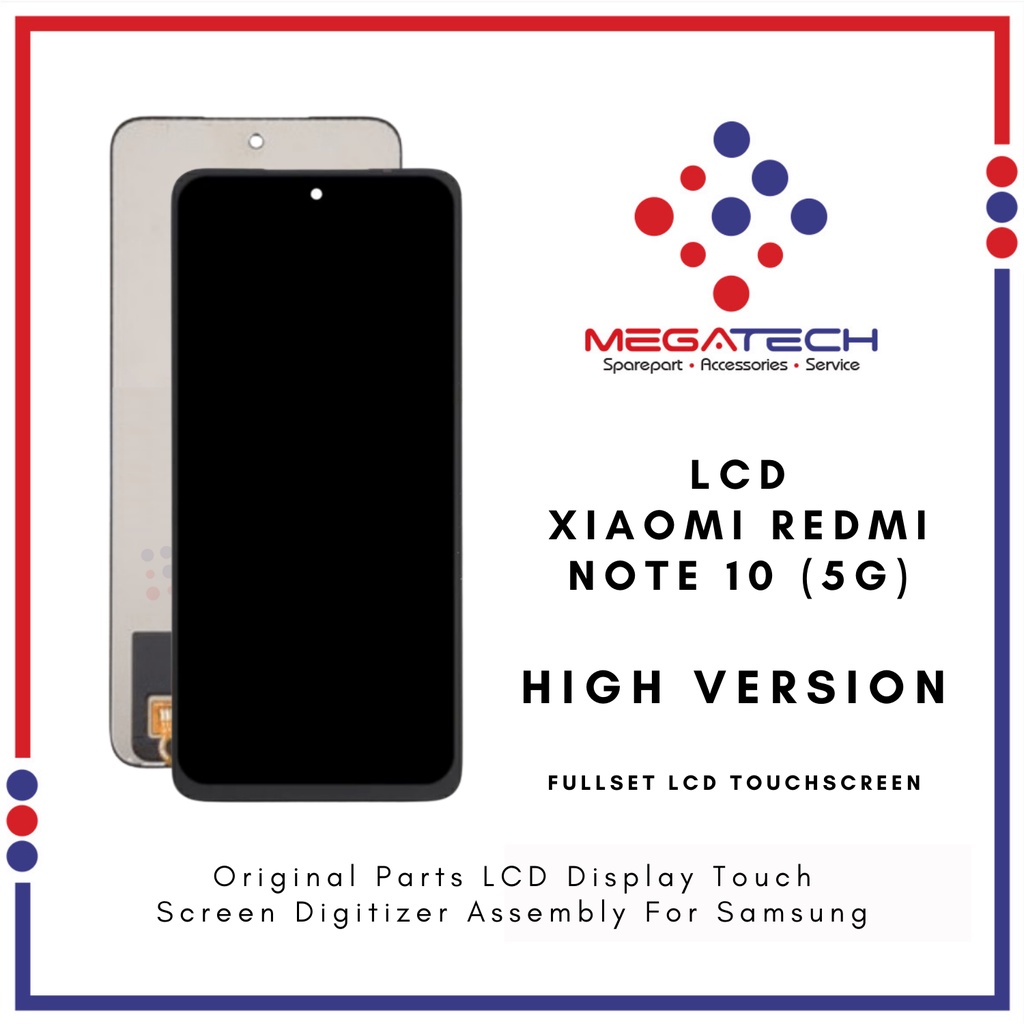 LCD Xiaomi Redmi Note 10 5G Fullset Touchscreen