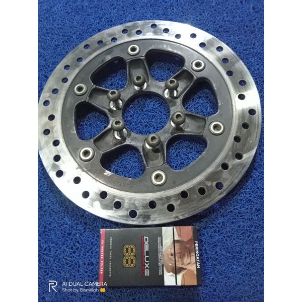 piringan cakram depan Tiger Revo set baut