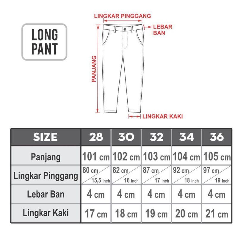 Celana Panjang Cargo / Long Pants Cargo Distro Motif Rantai Putih