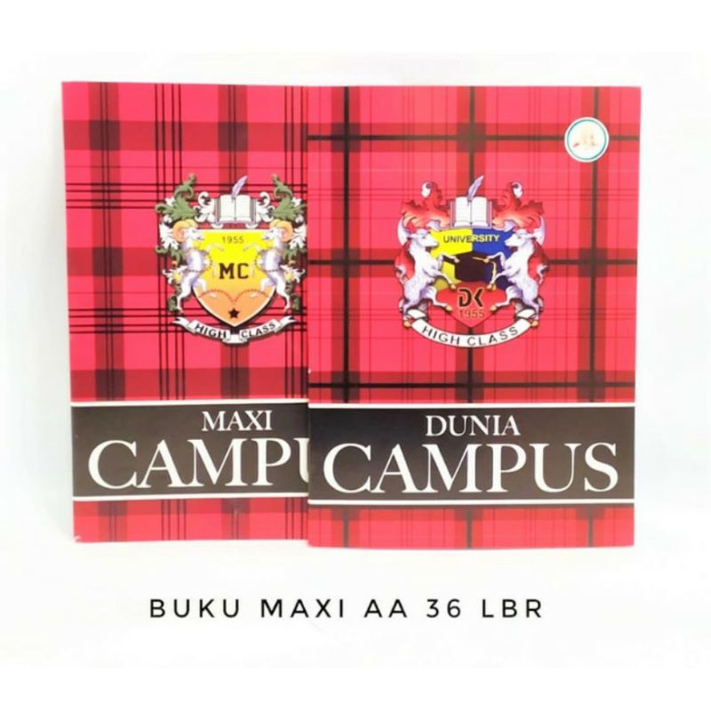 Buku Tulis Maxi Campus AA 36 Lembar Grosir