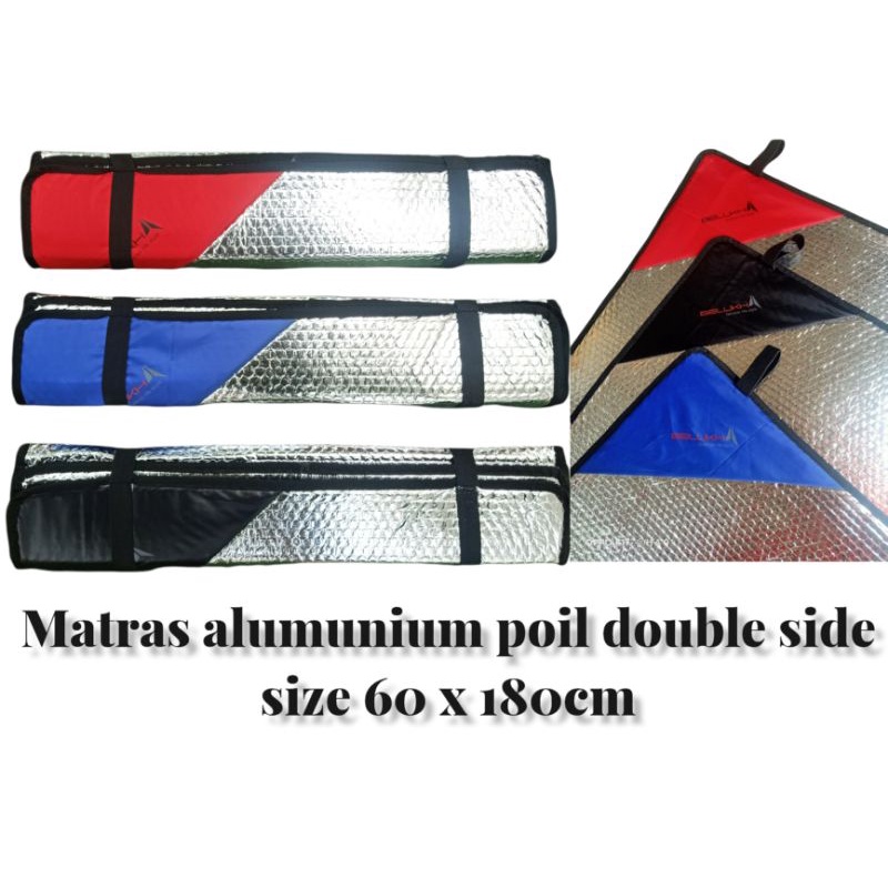 matras alumunium foil double slide bubble