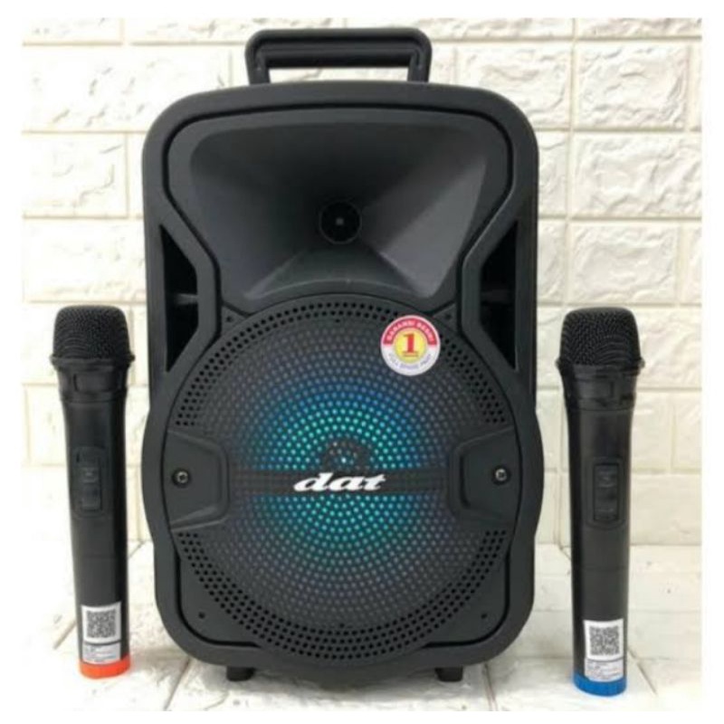 SPEAKER DAT DT 820QD. SPEAKER BLUETOOTH. SPEAKER KARAOKE. SPEAKER DAT 8 IN