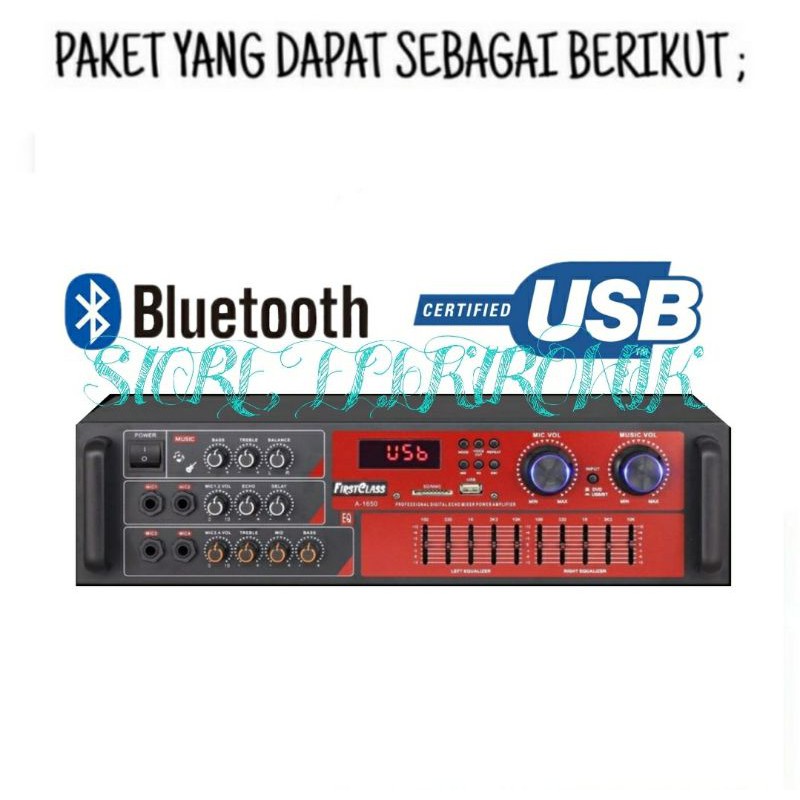 Paket Karaoke LINKMASTER 12 IN -SMART TV Connect Ampli Karaoke Youtube