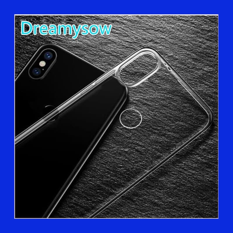 Xiaomi Mi8 SE - Clear Soft Case Transparan TPU Casing Cover Bening Jelly