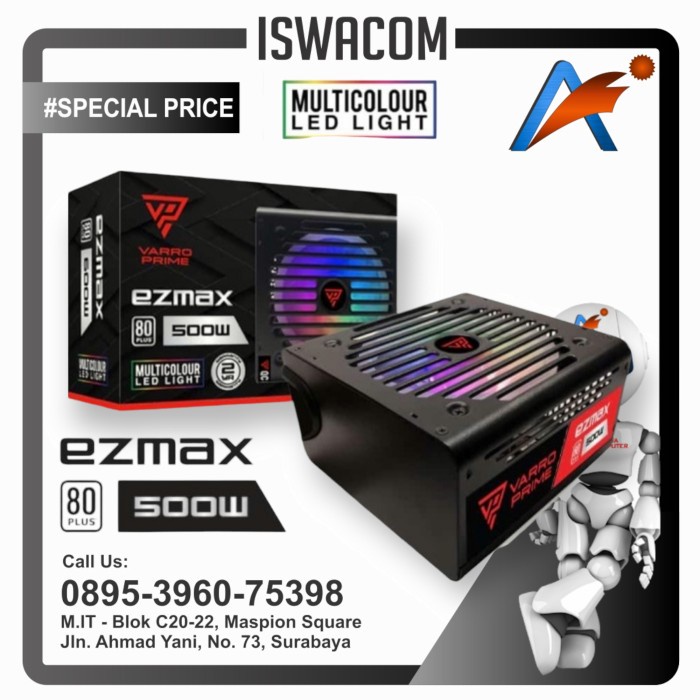 PSU POWER SUPPLY 500W 80+