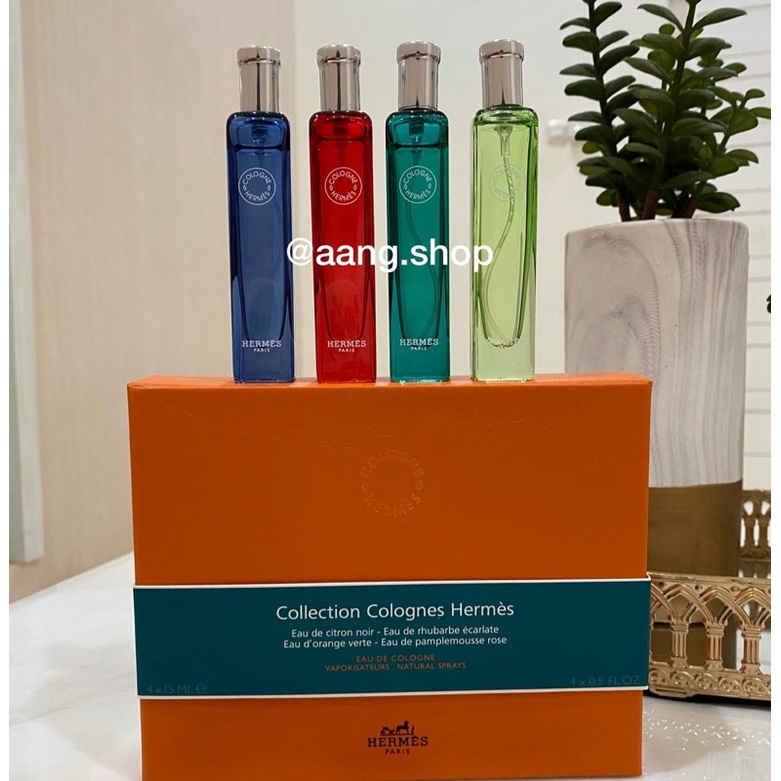 PARFUM ORI GIFT SET HERMES COLOGNE 4 x 15 ML UNISEX