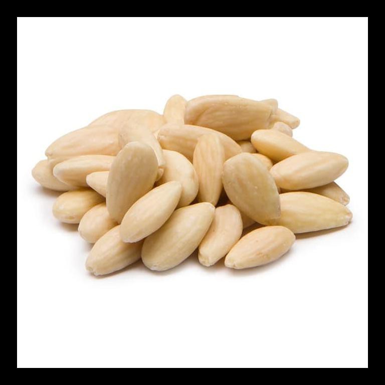 

DISKON KACANG ALMOND KUPAS MENTAH / NATURAL RAW BLANCHED ALMOND NUT 1KG HALAL MAKANAN KERING