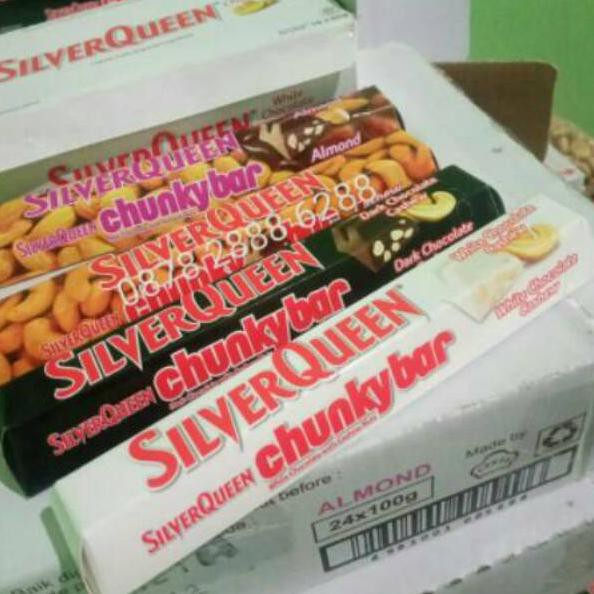 

Terbatas VQJ8U Silverqueen Chunky Bar 100gr - Cokelat Silver Queen ChunkyBar 100 gr ChunkyBar Coklat