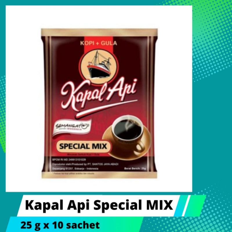 

Kopi Kapal Api Special Mix 10 x 24g