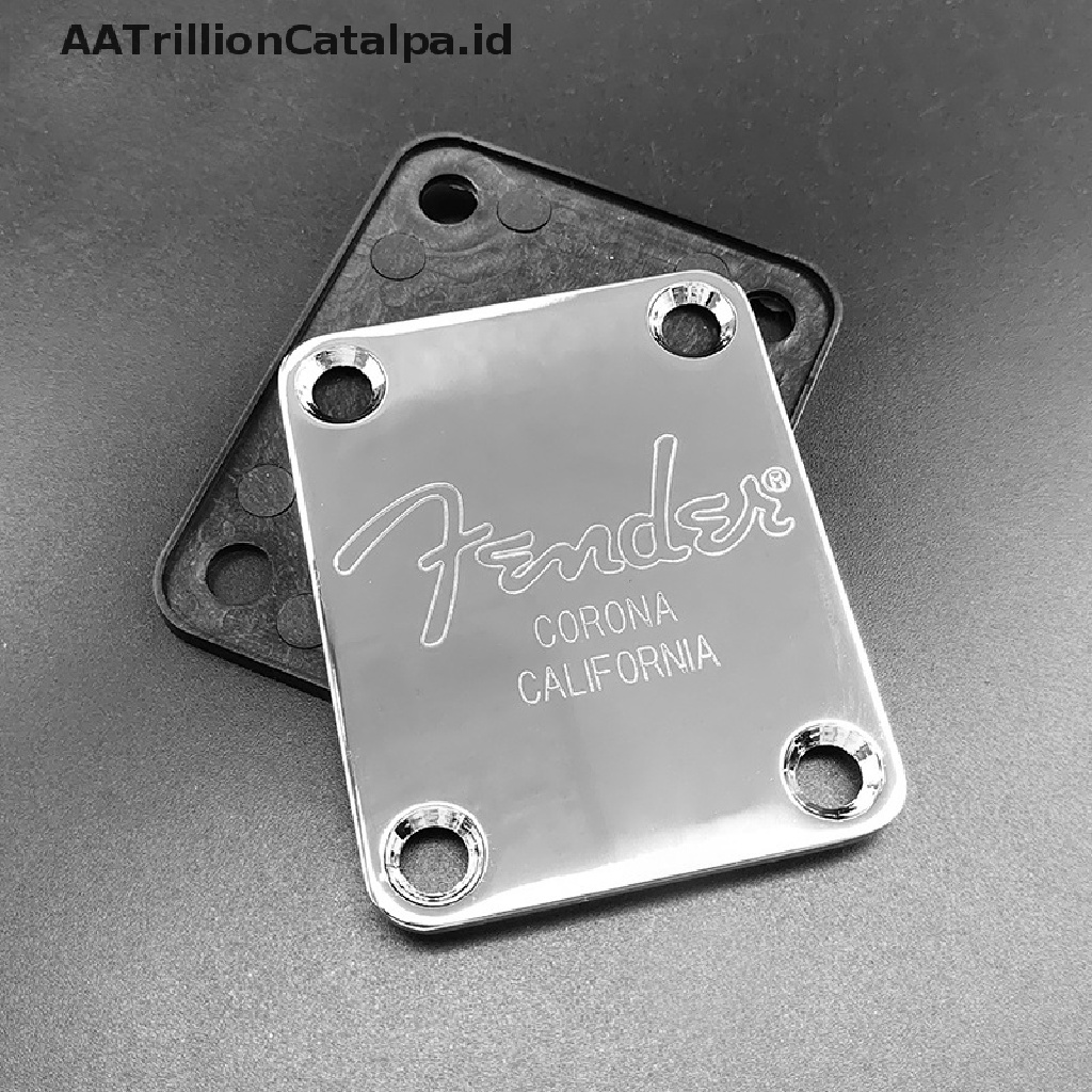 Neck Plate Fix TL Trillioncatalpa Chrome Untuk Gitar Elektrik