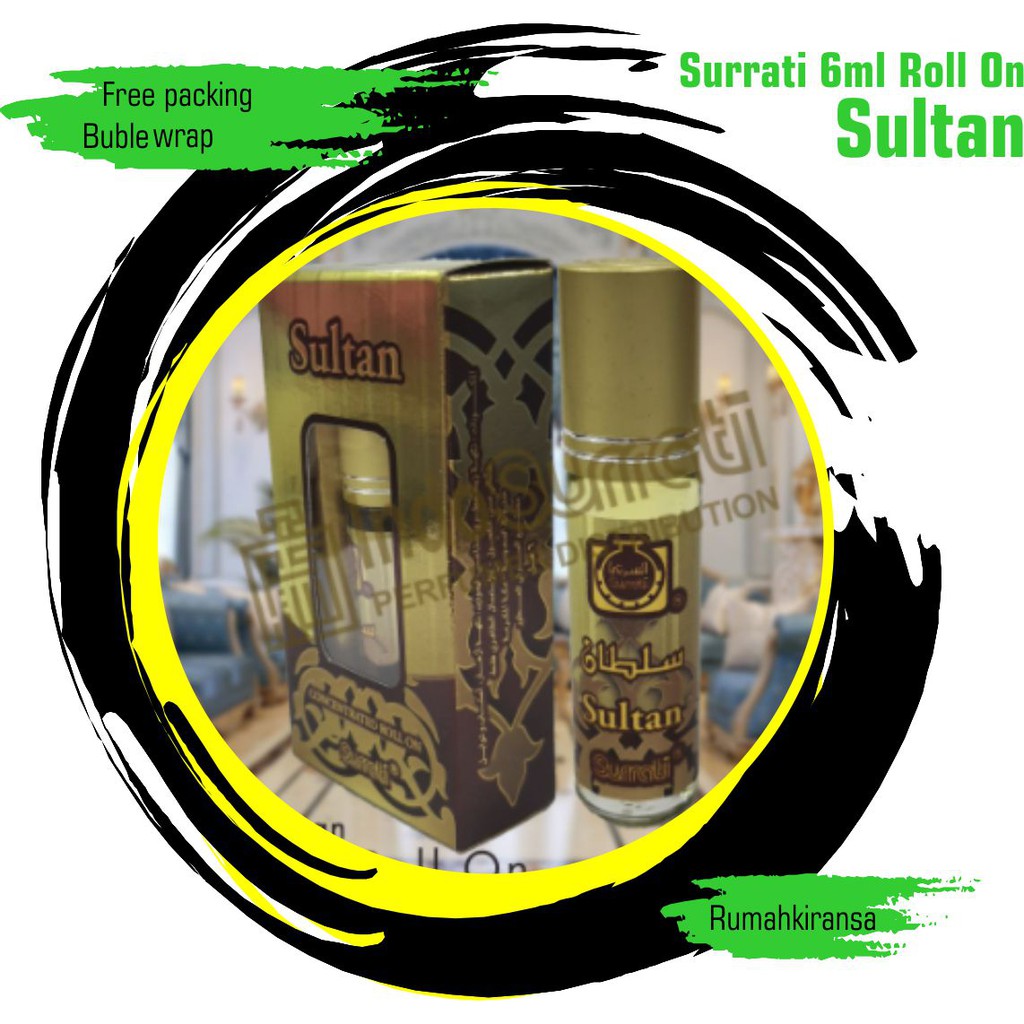 Parfum SULTAN 6ml Roll On | Parfum Surrati | Surrati Perfumes | Bibit Minyak Wangi