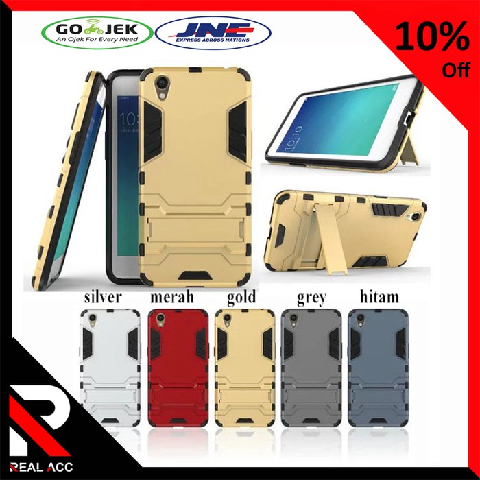 Armor Shield Case Ironman Case Oppo Neo 9 A37 Aksesoris Smartphone Model Baru Murah