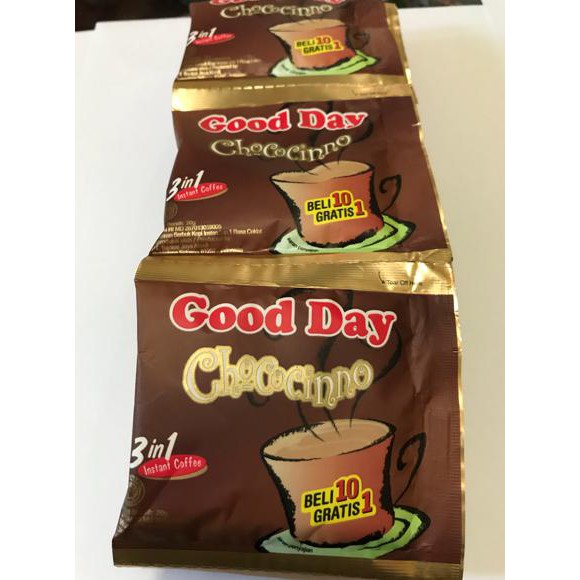 

Mmind646- Good Day Chococinno 1 Renceng / 10 Sachet / Sashet / Pcs / Goodday 968A