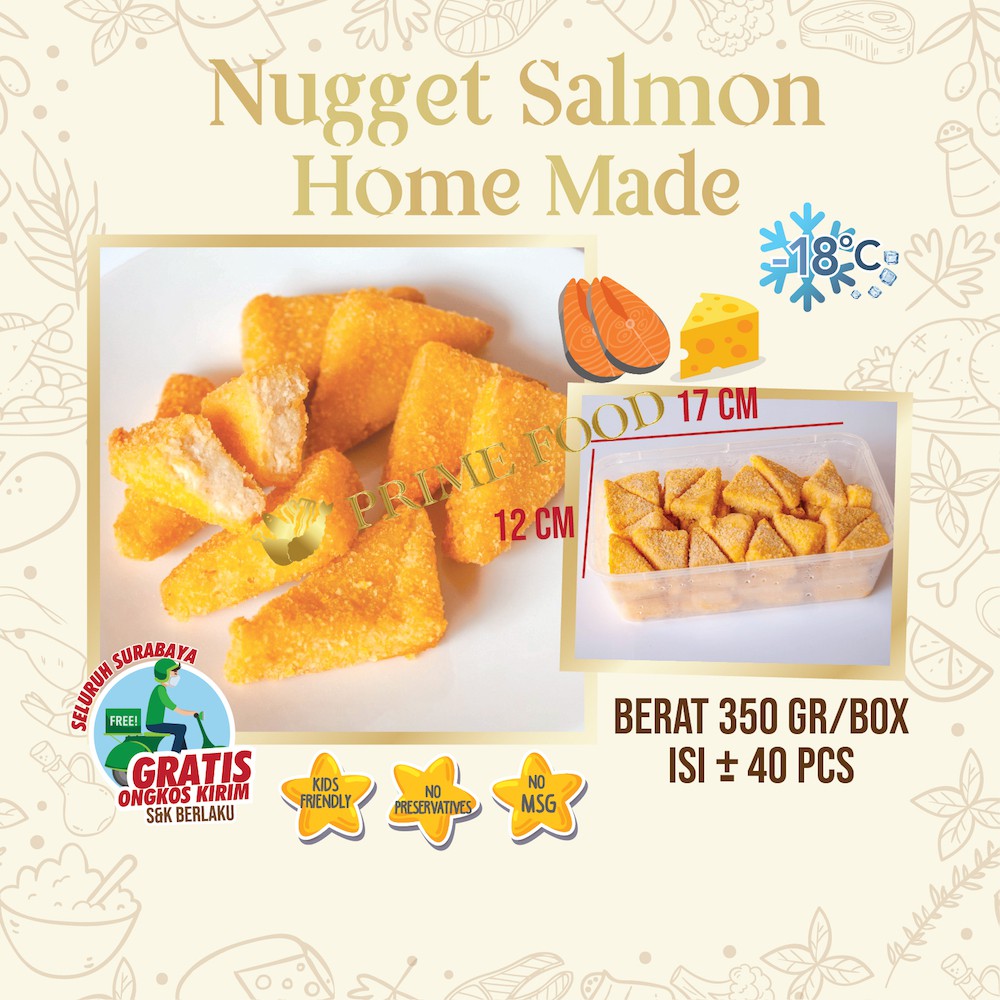 

Nugget Salmon Keju / Salmon Cheese Nugget