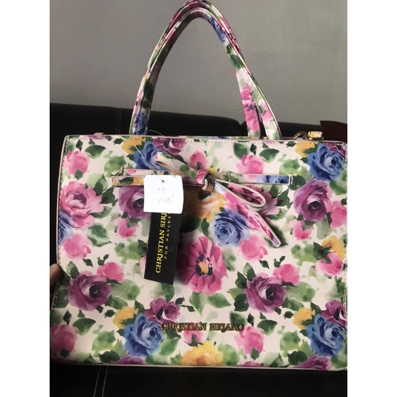 Christian Siriano Flower Bag New