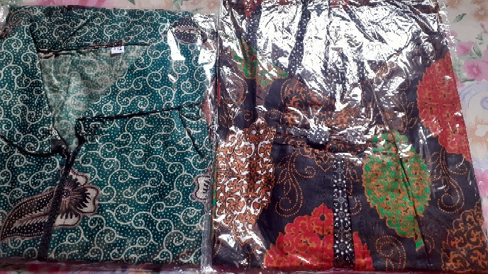 Batik Kalongan | Tunik Zipper Depan Batik Pekalongan Size M L Xl Xxl
