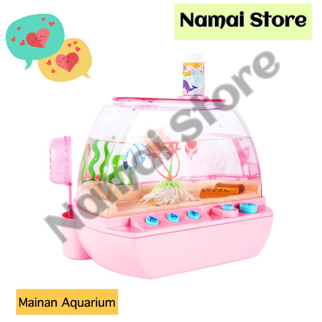 Mainan Anak Aquarium Air Ikan Impor | Main Air