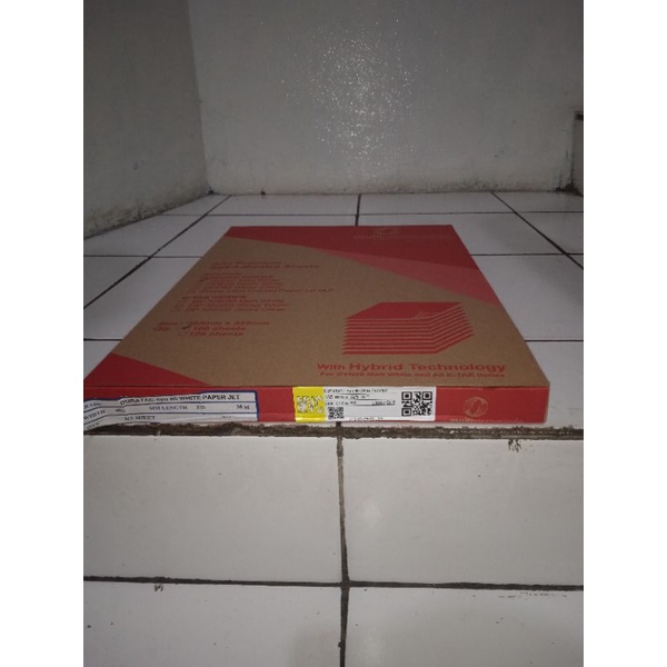 

DURATAC OPP 50 GLOSS CLEAR PAPPER JET A3+