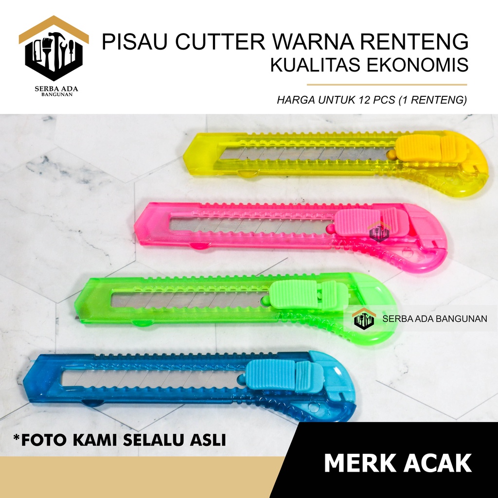 CUTTER RENCENG - KATER RENTENG - UK BESAR BENING - TAJAM EKONOMIS