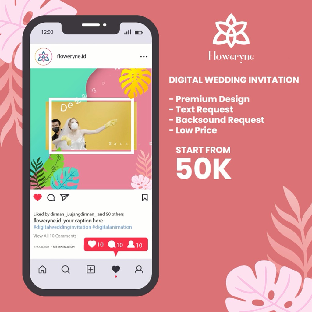 VIDEO ANIMASI UNDANGAN PERNIKAHAN