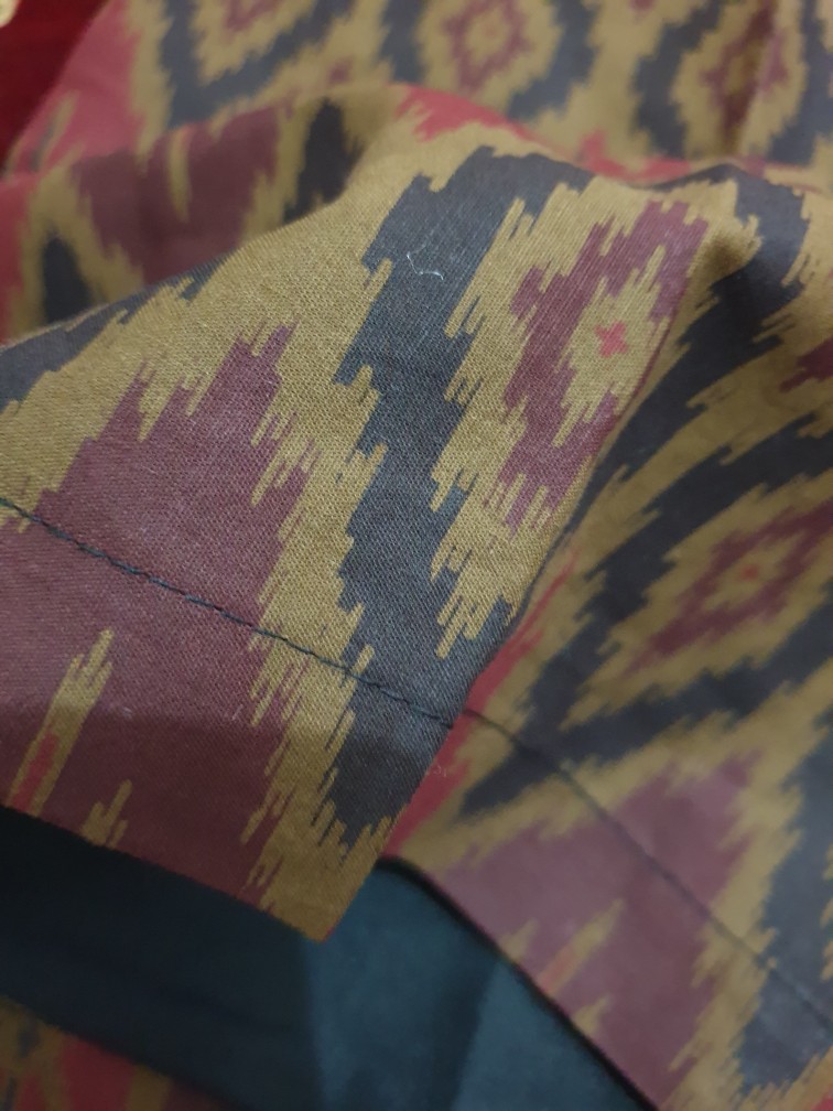 Asmoro Panjang Kemeja Batik Pria Full Furing Bahan Katun Halus Primisima