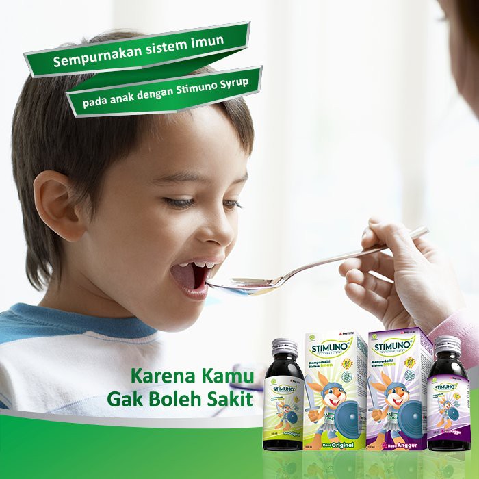 Stimuno syrup 100ml | Multivitamin daya tahan tubuh anak | Stimuno