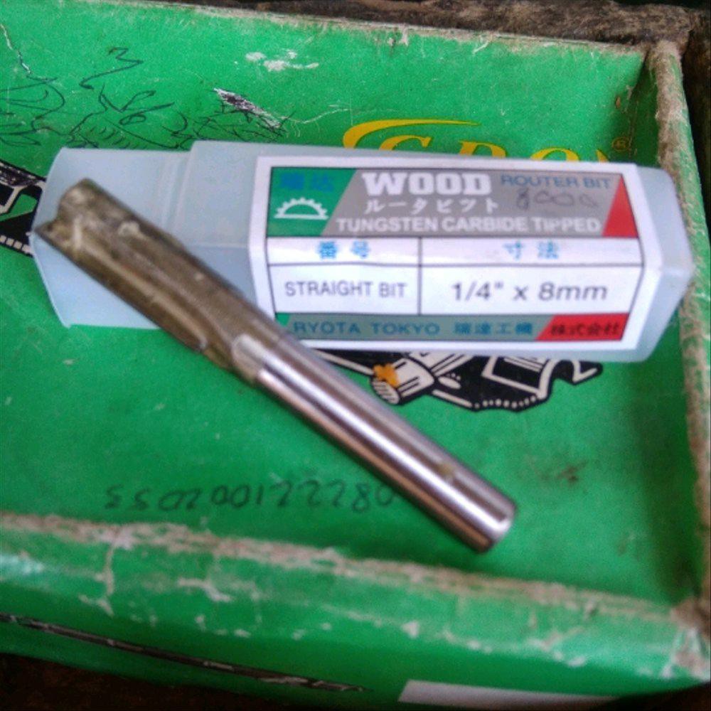 {BISA COD} mata profil straight bit 8 mm