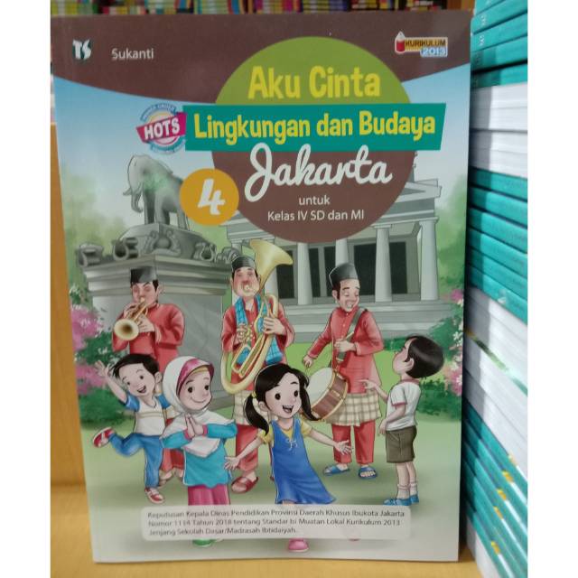 Jual Buku Aku Cinta Lingkungan Dan Budaya Jakarta Sd Kelas Indonesia