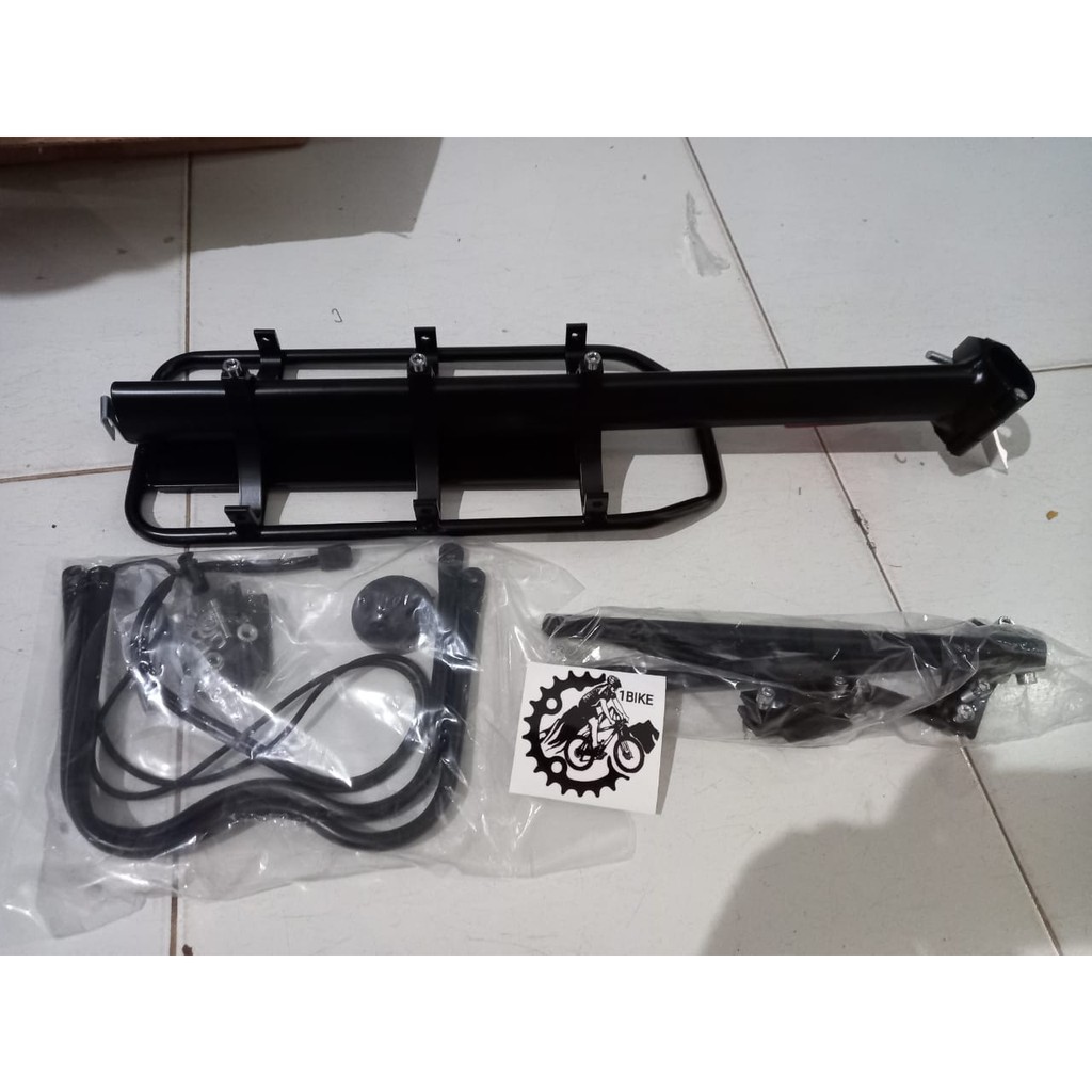 BAGASI TOURING MAJU MUNDUR ALLOY REAR CARRIER