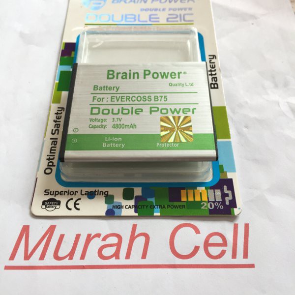 baterai batre evercoss B75