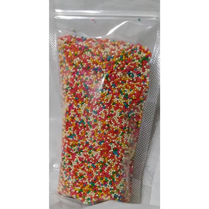 

Spikel 200gr |Sprinkle 200 gr |Butir Gula Warna Warni | Rainbow Trimit BERKUALITAS